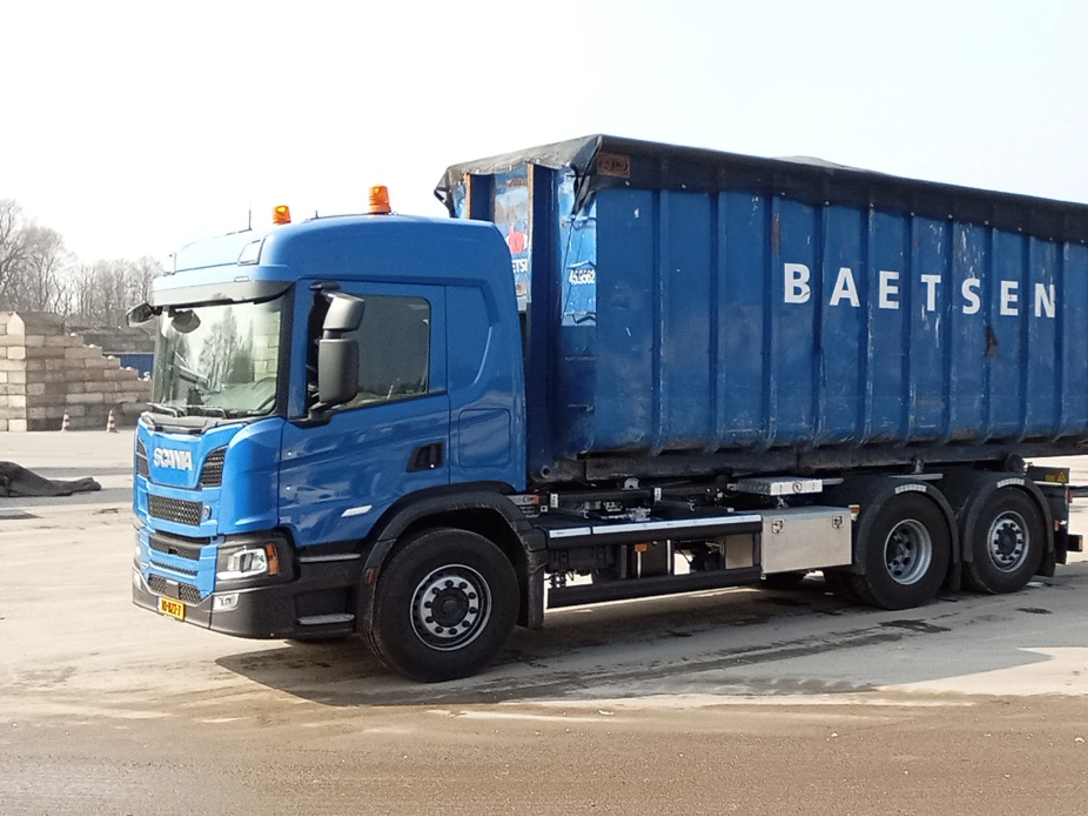 JV Recycling & Transport truck