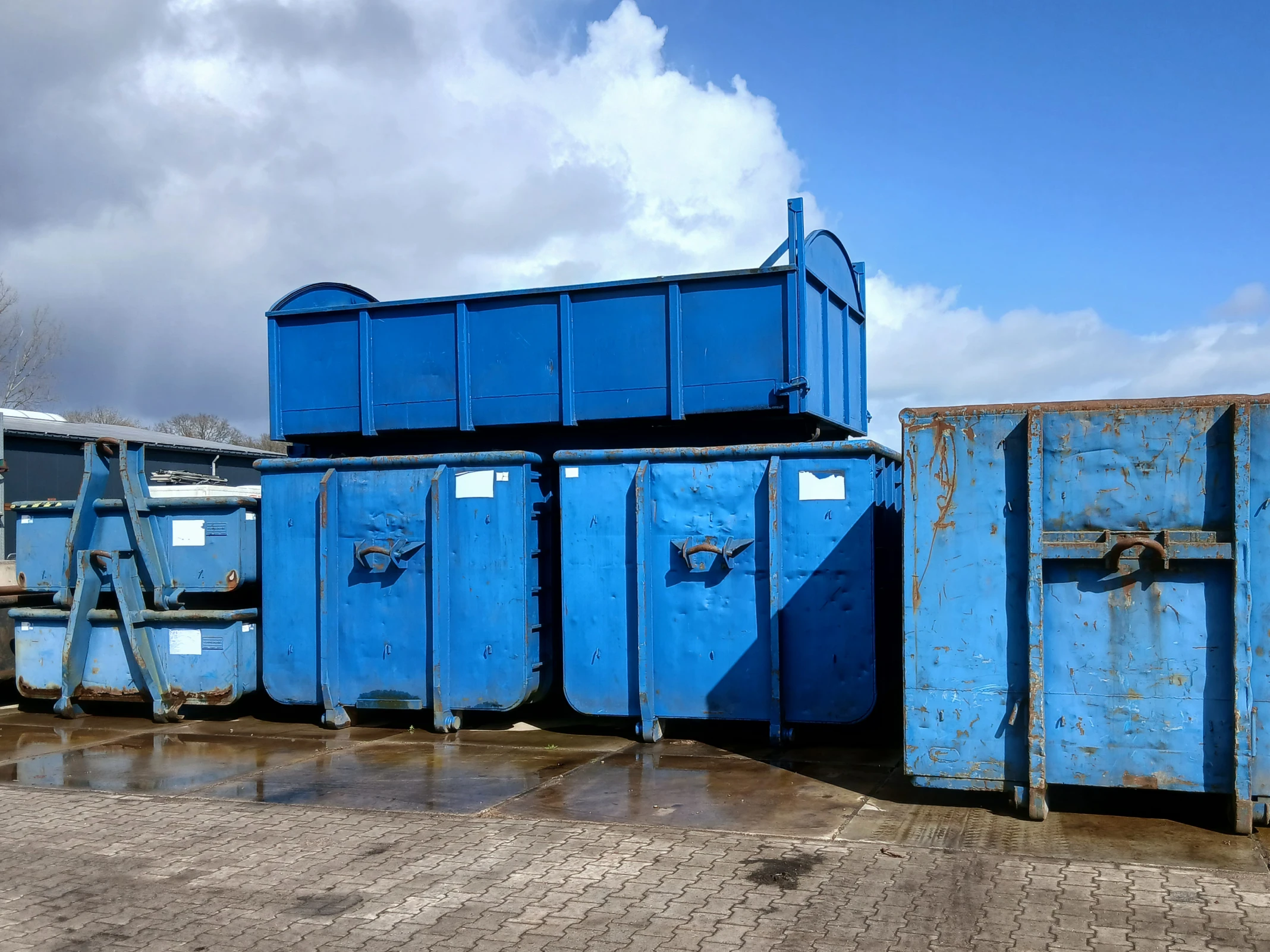 JV Recycling & Transport truck